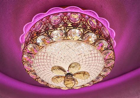 Buy swanart Crystal Chandeliers Ceiling Light with Bluetooth System ...