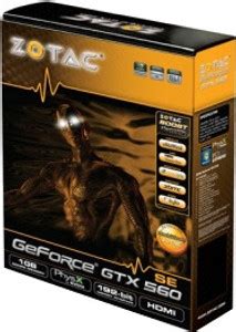 ZOTAC GeForce GTX 560 (ZT-50901-10M) DDR5 1 GB NVIDIA Chipset 192 bit ...