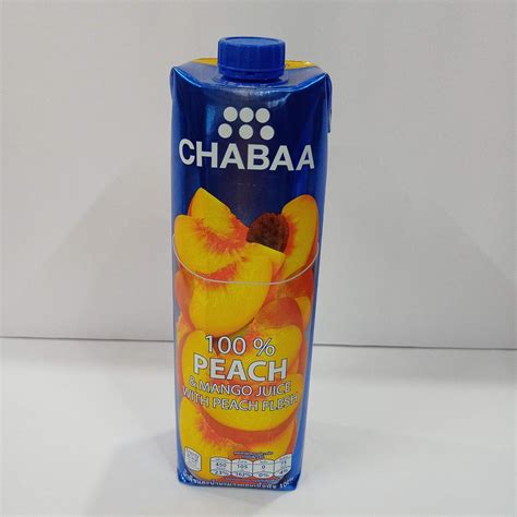 CHABAA PEACH & MANGO JUICE - 1000ML : Amazon.in: Grocery & Gourmet Foods
