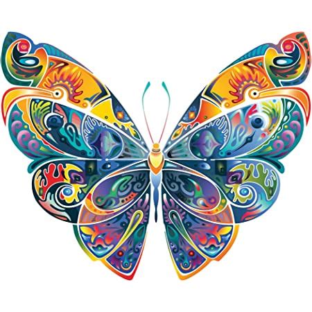 Rangoli Vinyl Modern Art Wall Sticker 1.96 x 20.86 x 1.96 Inches ...