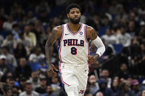 NBA: 76ers' Paul George sidelined 2 games with knee injury