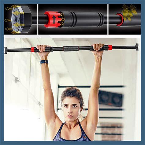 Adjustable Pull Up Bar with Gear Lock – Joyfit