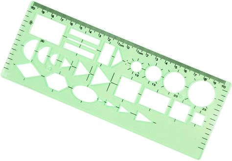 Bupete Circle Templates Measuring Geometry Ruler Plastic India | Ubuy
