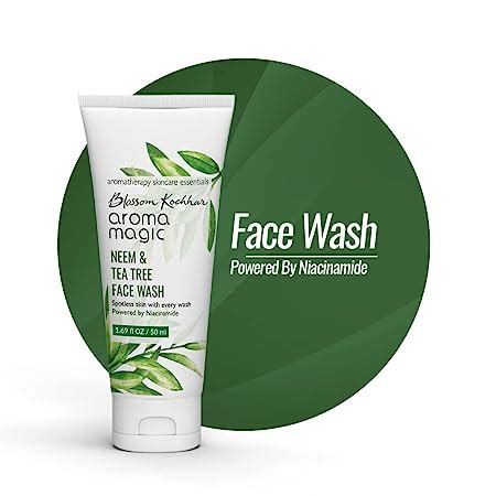 Aroma Magic Neem And Tea Tree Face Wash (PWRD by Niacinamide) - 100 ml ...