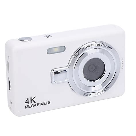 50MP 4K High Definition Compact DSLR Camera 16X Digital Zoom 2.4 Inch ...