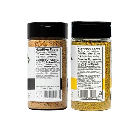Snapklik.com : Kinders Seasoning Variety Pack - The Blend, Buttery ...