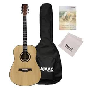 Vault DA40 41 Inch Premium Solid Spruce-Top Dreadnought Acoustic Guitar ...