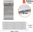 Buildingshop Aluminium Heat Insulation 300 GSM (8 mm) Sheet - (1.2 Mtr ...