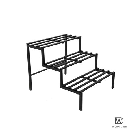DECOWORLD | Metal Planter Stand | 3 Tier Plant Stand for Pots| Outdoor ...