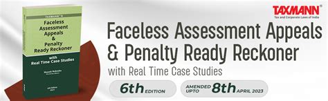 Buy Taxmann's Faceless Assessment Appeals & Penalty Ready Reckoner with ...
