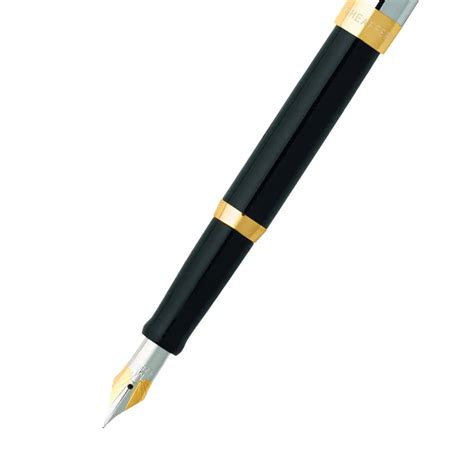 Sheaffer Sagaris 9475 Fountain Pen - Black, Chrome Cap GT – Writing Wonders