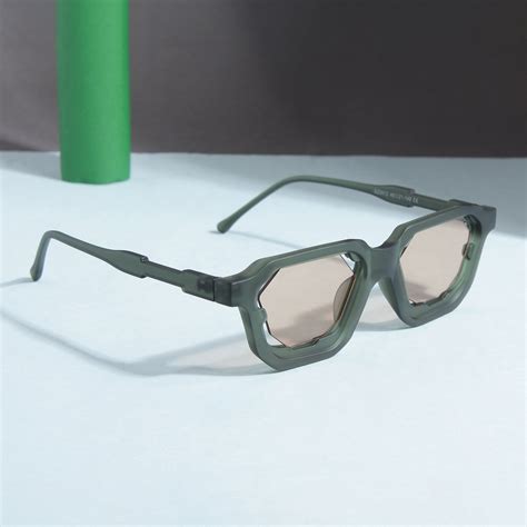 Crystal Green Brown Sunglasses – Add Natural Vibes Today – Go Glassic