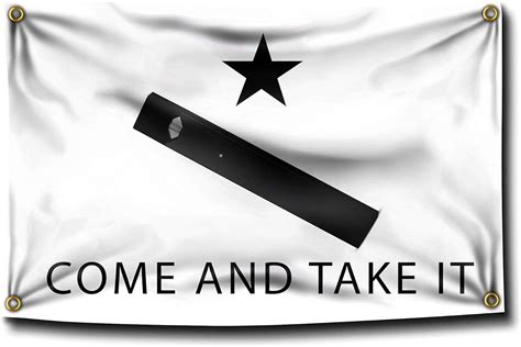 Banger - Come and Take It Juul Flag Banner College | Ubuy India