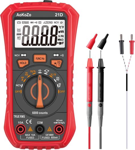 AoKoZo 21D Digital Multimeter Tester - 6000 Counts India | Ubuy