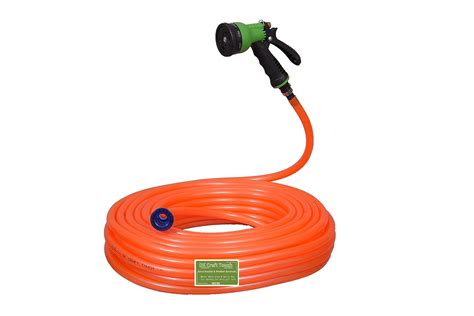DK Craft Touch 5 MTR (Orange Color Hose) Garden and Car Wash Pvc Pipe ...