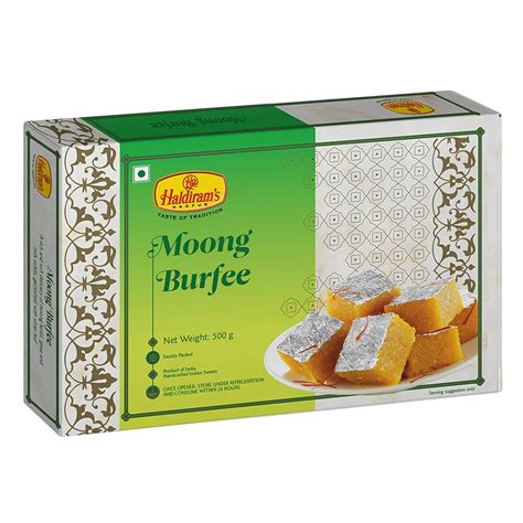 Haldiram's Nagpur Moong Burfee (500 Grm) : Amazon.in: Grocery & Gourmet ...