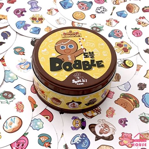Buy Dobble Cookie Run Kingdom Edition Spot It Card Korean Board Game ...