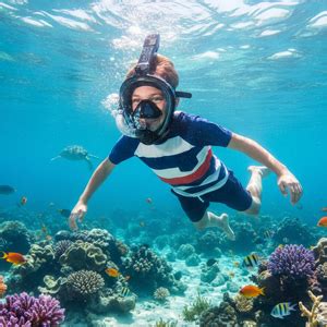 Buy Proberos® Full Face Snorkel Mask for Teens & Adult, 180 Degree ...