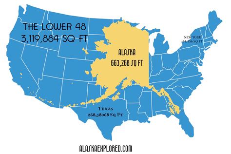 How Big is Alaska? Facts, Stats, Maps & Epic Photos!