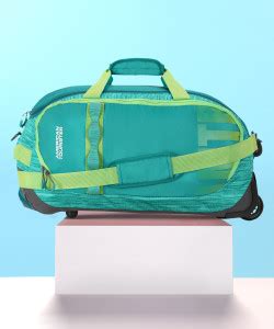 AMERICAN TOURISTER AMT MEXA WHL DUFFLE55CM - TEAL Duffel With Wheels ...