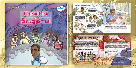 Dexter și dragonul – eBook (teacher made) - Twinkl