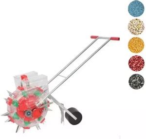 AGRIPRO GT Shakti GT-TWIN-A14 Hand Push Plant seeder cum Fertilizer ...