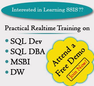 PRACTICAL ONLINE TRAININGSSIS - Professional Course In Kamaraj Road ...
