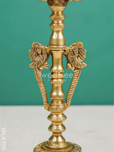 Brass Ganesha Kuthu Vilaku - WL4390 – Wedtree