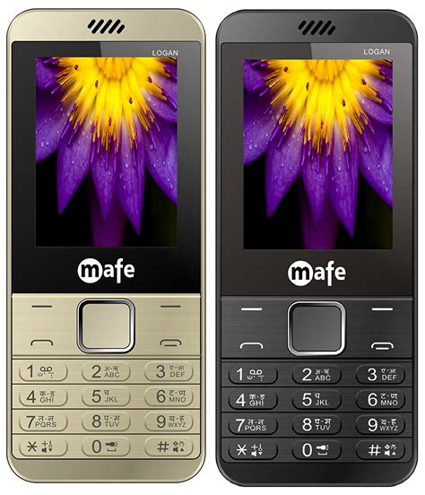 Mafe Logan Combo of Two mobiles Dual sim Mobile Phone with Digital ...