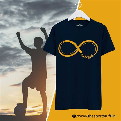 Iniesta Infinity T Shirt | Buy Football T Shirts Online in India ...