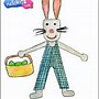 Image result for Easter Bunny Line Drawing