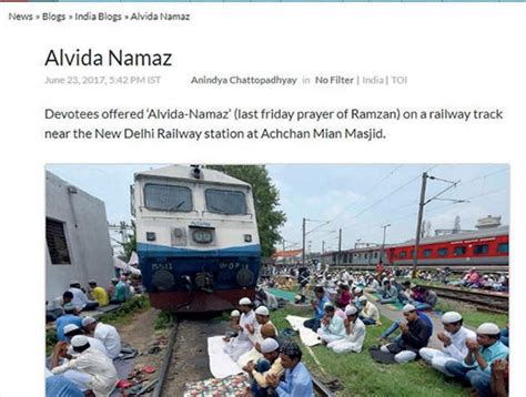 buster namaz: Fake News Buster: Namaz didn’t hold up Train