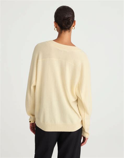 Cashmere V-Neck Sweater | Madewell