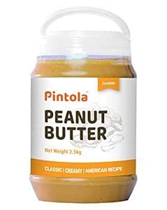 Pintola Classic Peanut Butter (Creamy) (2.5 kg): Amazon.in: Grocery ...