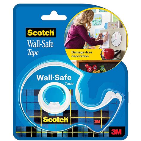 Scotch Damage Free Mounting and Decor by 3M Wall Safe Tape (Width 1.9M ...