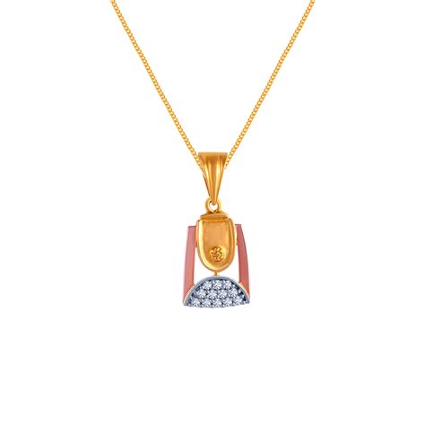 Simple Diamond Pendant | Diamond Jewellery Online -?PC Chandra – P.C ...