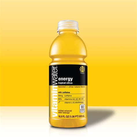 Glaceau Vitaminwater Tropical Citrus Nutrient Enhanced Water Beverage ...