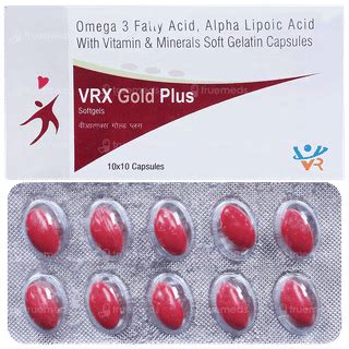 Vrx Gold Plus Capsule 10 - Uses, Side Effects, Dosage, Price | Truemeds