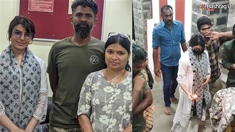 Palani Temple: మెట్టు మెట్టుకు హారతి వెలిగిస్తూ.. పళని దేవాలయం లో సమంత ...