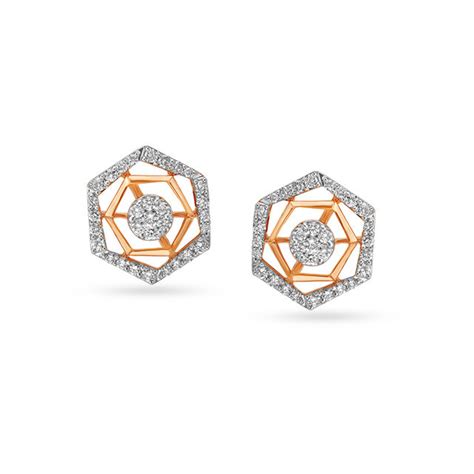 Dainty Geometric Stud Earrings