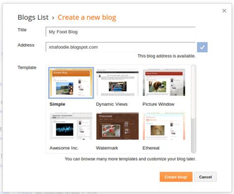 Image result for Blog Account Create