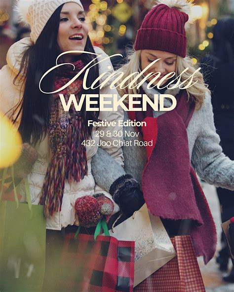 Kindness Weekend Festive Edition, 432 Joo Chiat Rd, Singapore, 29 ...