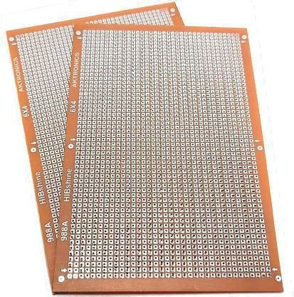 SYMFONIA 6 X 4 CM PCB General Purpose Printed Circuit Board, Mini Zero ...