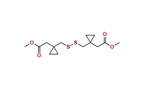 Montelukast Disulfide Dimethyl Ester | CAS No- 1446481-28-2 | NA