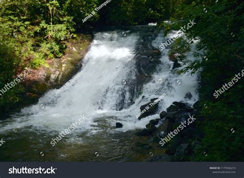 Indian Creek Falls Smoky Mountains National Stock Photo 1175506213 ...