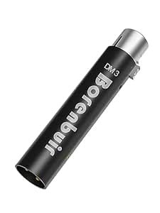 Borenbuir In-line Microphone Preamp for Dynamic Mic, [Brass metal ...