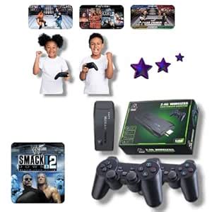 GAME GURU 4K Wireless Retro Game Console – Plug & Play TV Gaming System ...