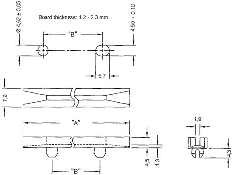 RSDC-800 Essentra | Essentra PCB Card Guide Vertical Mount 203.2mm Long ...