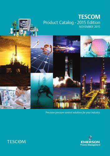 Product Catalog - 2015 - Emerson Automation Solutions - TESCOM - PDF ...