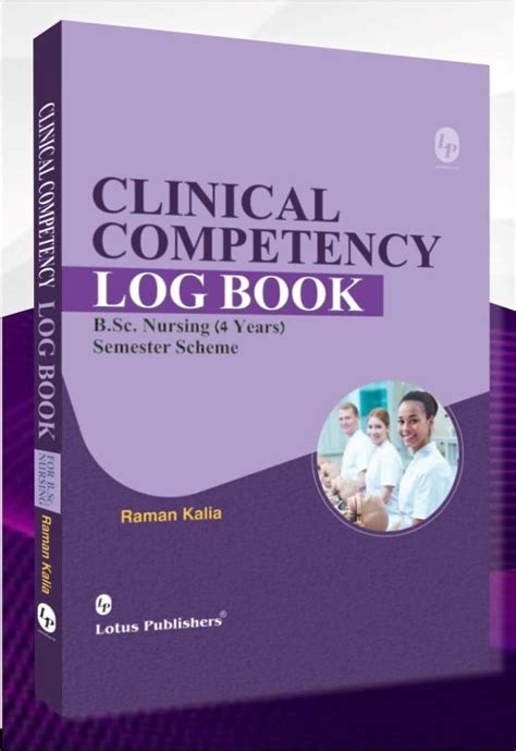 Amazon.in: Buy Clinical Competency Log Book for B. Sc. Nursing (4 Years ...
